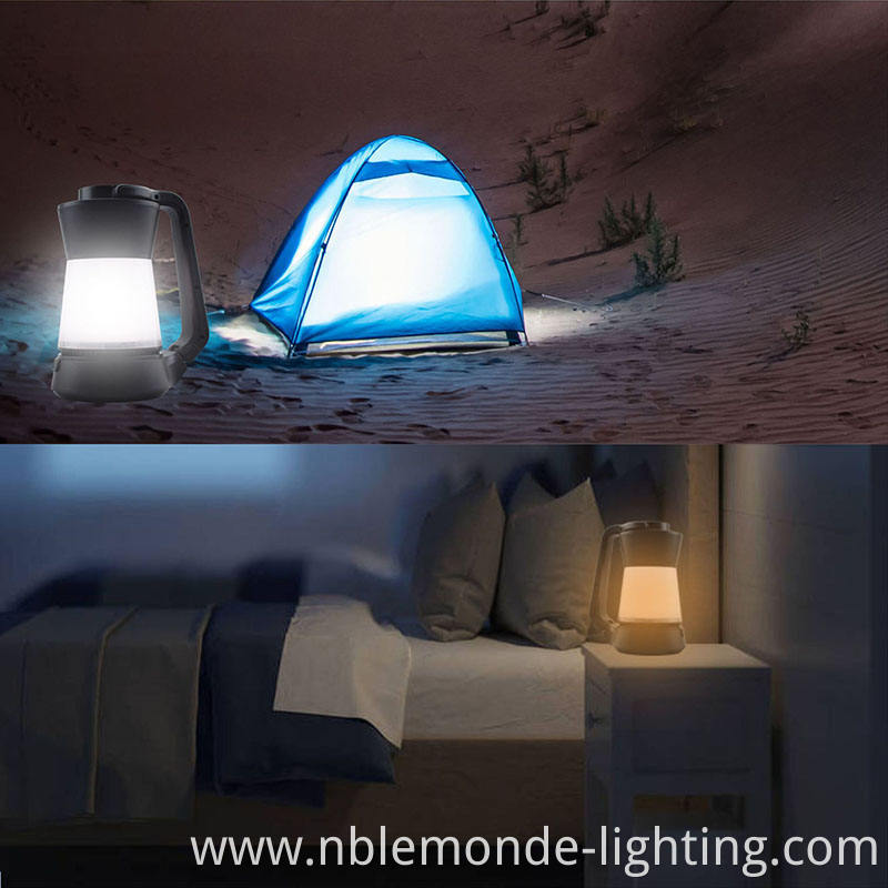 Multifunctional camping flashlight